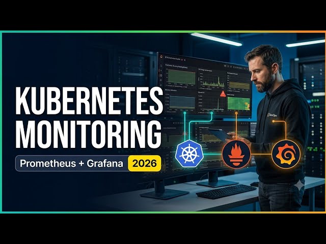 How to Monitor Kubernetes with Prometheus and Grafana — Full Guide for DevOps Engineers (2026)