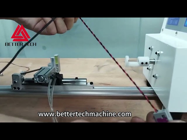 Wire Twisting Machine Customization on JWD-TWB4-1z #wiretwistingtool #cabletwister