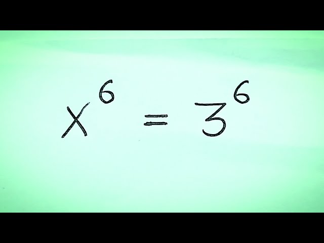 A Nice Exponential Problem || Only genius gets this right ✅ | Math Olympiad |