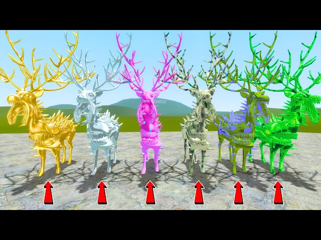 ZOOCHOSIS MONSTERS ALL SKINS IN GARRY'S MOD ??