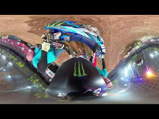 Gopro Fusion Nil Pons 360 en el Supercross de Barcelona Palau Sant Jordi