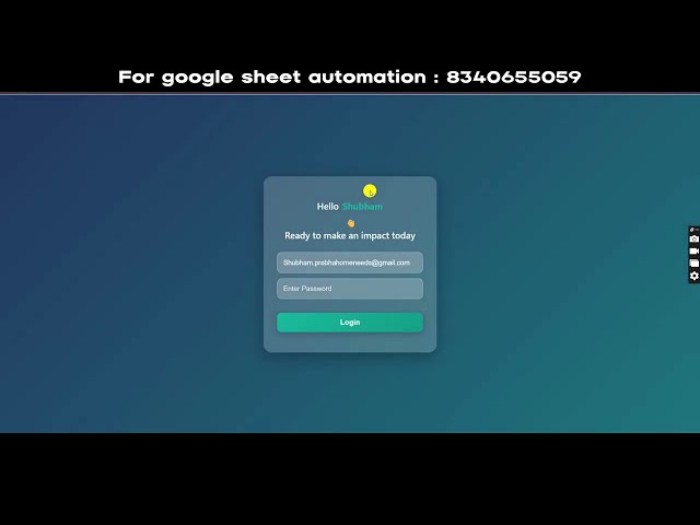 Employee Dashboard using apps script | App script Dashboard | All in one dashboard