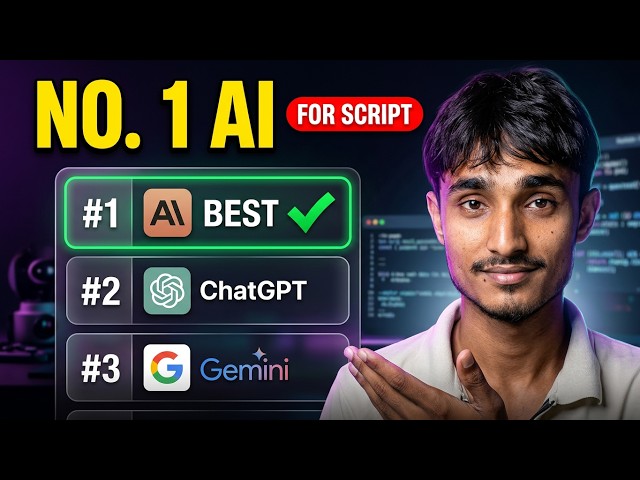 How to Write Scripts Using AI 😮 AI Comparison Test: How to Write a Script