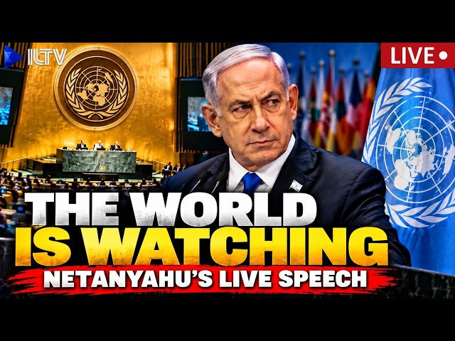 🚨 BREAKING: NETANYAHU FACES THE WORLD. Watch LIVE as Israeli PM addresses the United Nations.