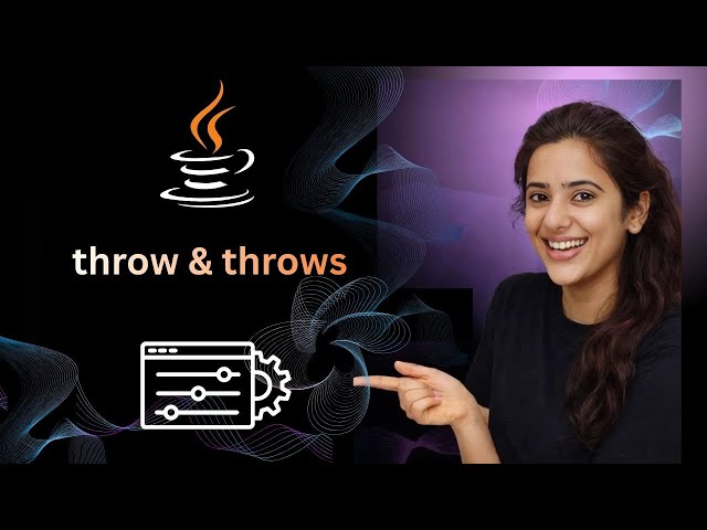Java Exception Handling: throw and throws Keyword Explained Clearly