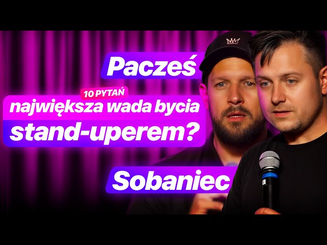 10 PYTAŃ - Adam Sobaniec i Rafał Pacześ | Odc.5 | Stand-up 2026