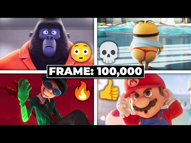 Ranking Every ILLUMINATION Movie by the 100,000 Frame
