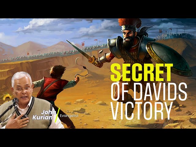 Secret of David's Victory | Evg. John Kurian | Ebenezer Christian Brethren Assembly | Manchester