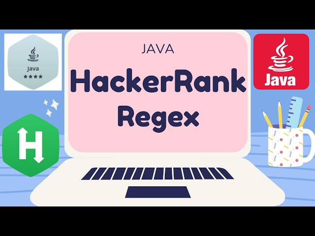 HackerRank | Java | Regex | Certification | Gold Badge