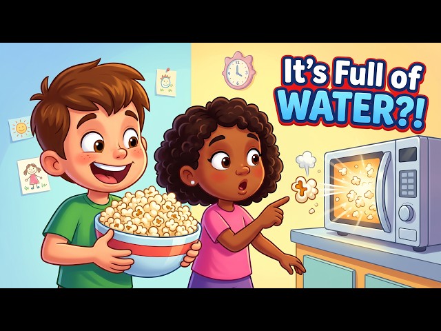 Why Heat Makes Popcorn EXPLODE Into Fluffy Shapes | Science Explained!