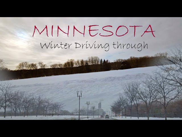 Winter driving around - Minnesota