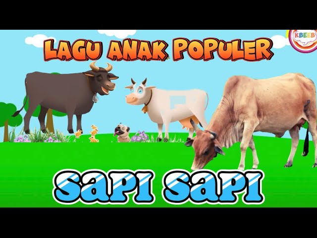 Lagu Manfaat Sapi - SAPI SAPI - Lagu Anak Populer - KBeeb ​⁠ #laguanak #sapi