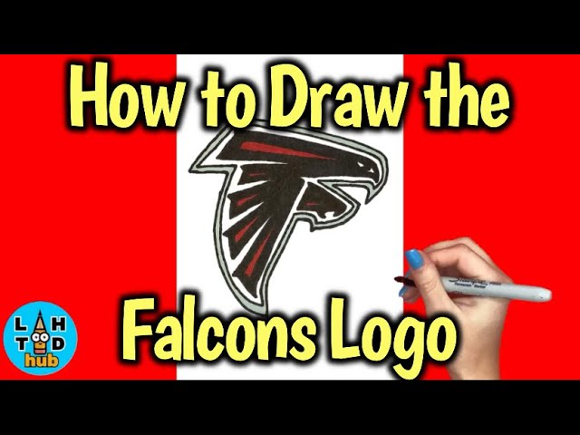 How to Draw the Atlanta Falcons NFL Logo