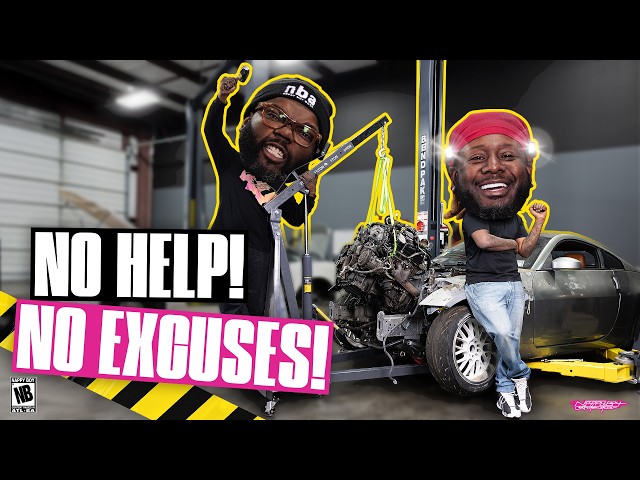 T-Pain 6 HOUR Engine Swap CHALLENGE w/ HERTLIFE!