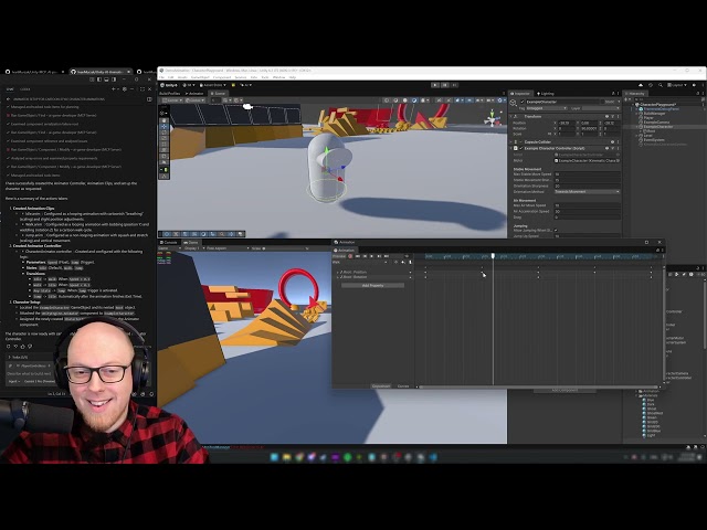 Generating Unity Animations with AI Game Developer