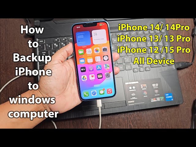 How to backup iphone to pc computer