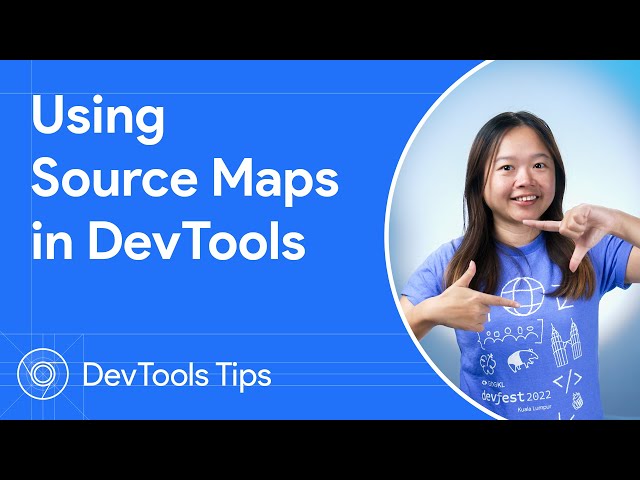 Using source maps in DevTools #DevToolsTips