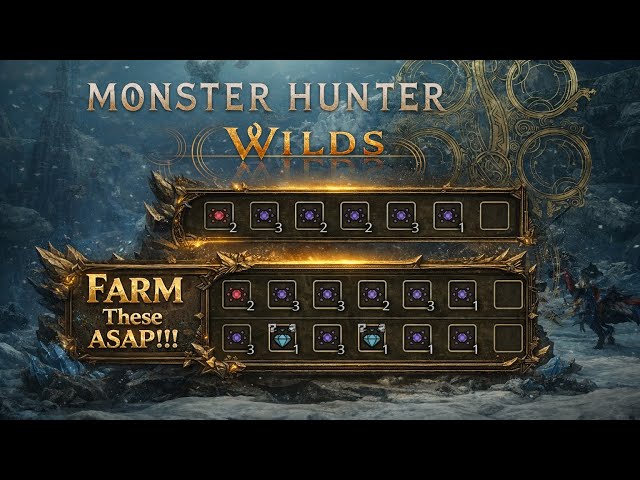 FARM These ASAP!!! (Monster Hunter Wilds)