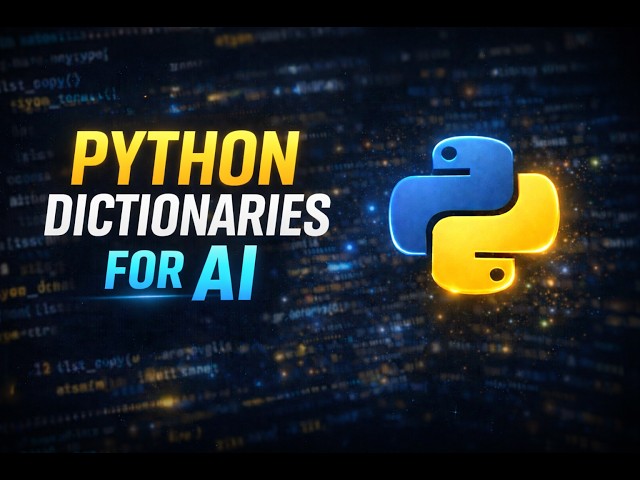 Python Dictionaries for AI