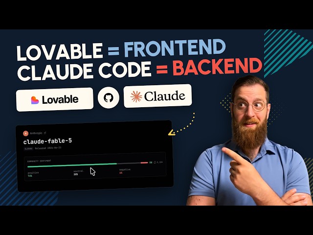 Lovable can't build your back end? Hand it to Claude Code.