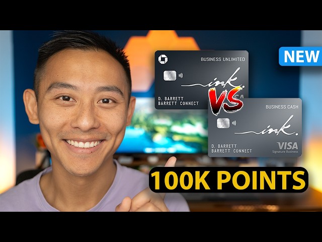 Chase Ink Unlimited vs Chase Ink Cash - 100,000 Point Bonus!