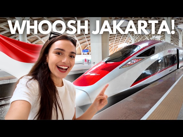 Jakarta's FIRST CLASS Bullet Train To Bandung - WHOOSH 🇮🇩💨