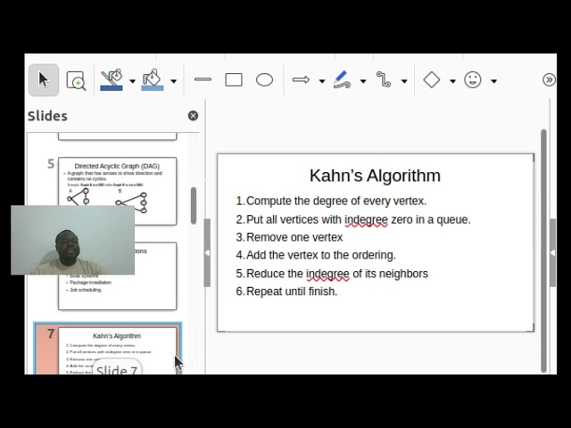 topological sorting
