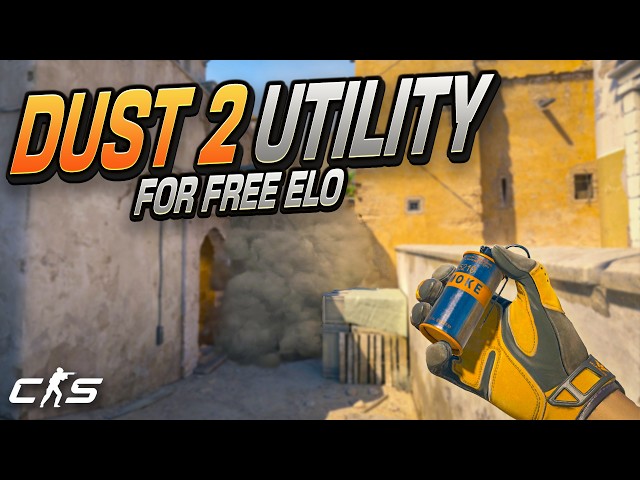MUST KNOW Dust 2 Utility for Free Elo | Dust 2 Utility Guide