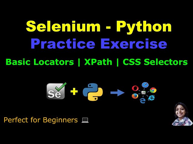 Learn Selenium with Python in 2025 | Practice Basics Locators | XPath | CSS Selector