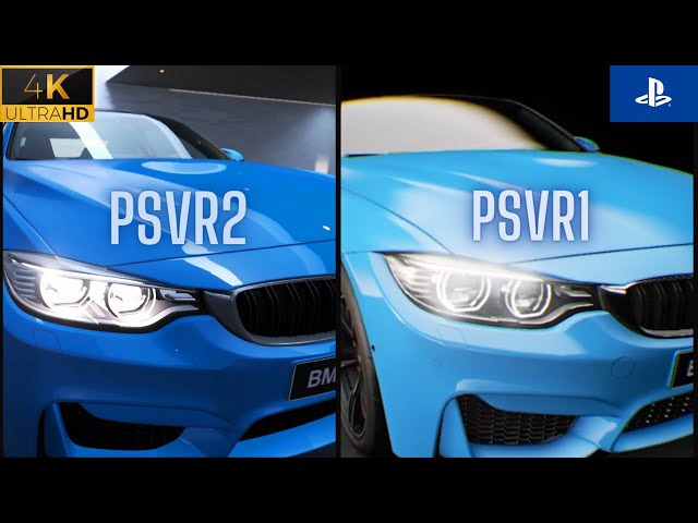 PSVR 2 vs PSVR 1 COMPARISON REVIEW GRAN TURISMO 7 GT7 PSVR2 Virtual Reality Racing #psvr2 #gt7