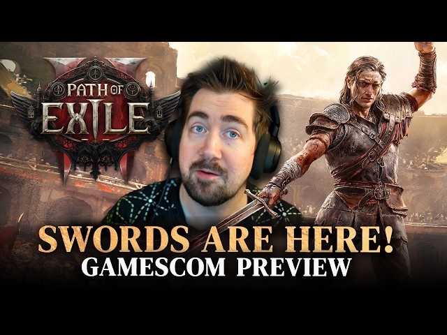 I tried Path of Exile 2 SWORDS at Gamescom!