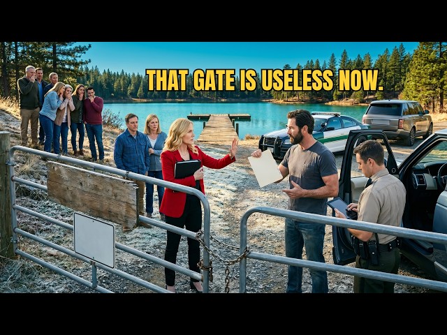 HOA Called the Cops Over the Lake I Bought — By Morning, Their Gate Was Legally Useless