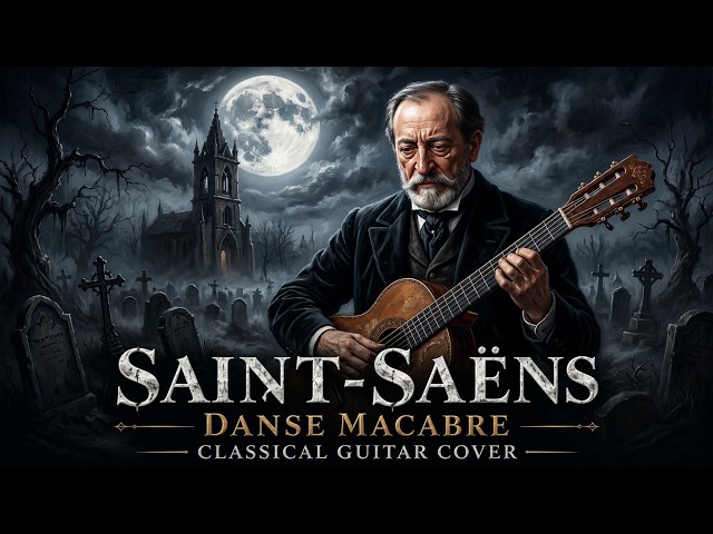 SAINT-SAENS - DANSE MACABRE | Classical Guitar Cover