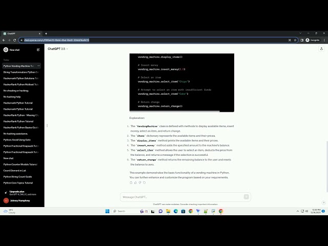 hackerrank python basic certification solutions vending machine