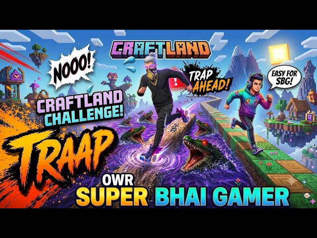 How to new Traap craftland map code | ff traap craftland map | full video end ||