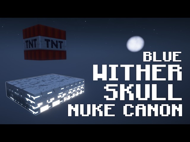 Blue Wither Skull Nuke Canon - WMC