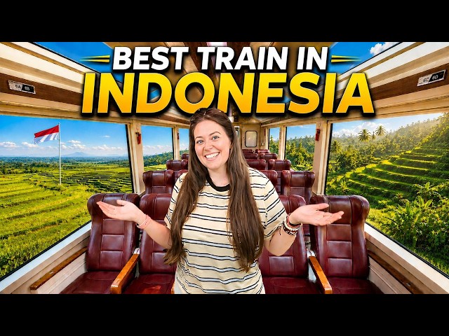 Our FIRST TIME on INDONESIA'S “Luxury Panoramic Train” 🇮🇩 ENGLAND Could NEVER Have This