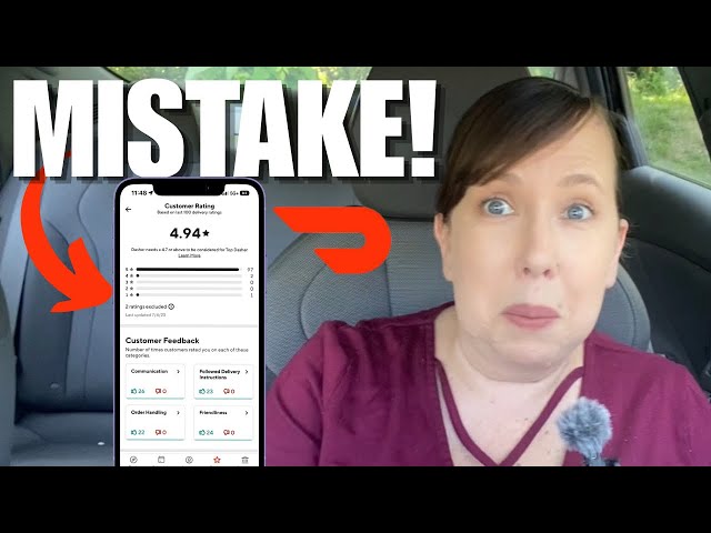 DoorDash Mistakes I Made! (So You Don't Have To)