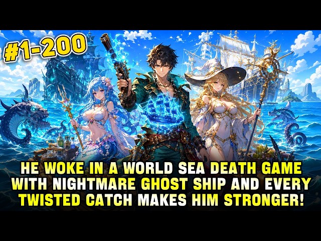 Thrown Into the Sea,Boy Evolved a Broken Boat Into a Super Battleship and Became Ruler of the Ocean!