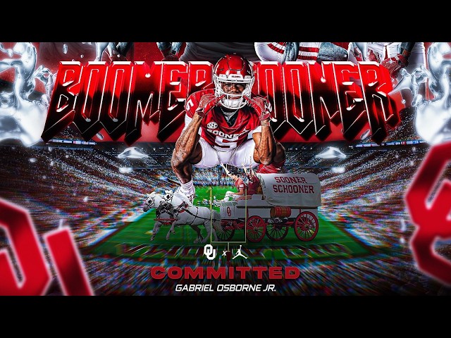OU Football: 4 Star CB Gabriel Osborne Jr. COMMITS TO OKLAHOMA! MAJOR RECRUITING WIN!