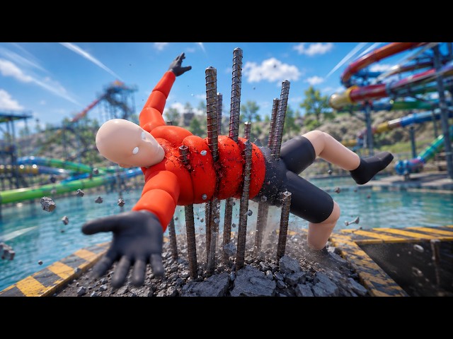 RAGDORE - Active Ragdoll vs Spikes | Crazy Accidents #73
