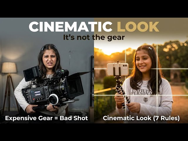 The Secret behind CINEMATIC Shots | REVEALED | #AFLabs #composition  #filmmaking