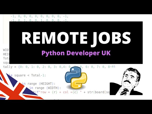 Python Jobs in the UK - March 2022