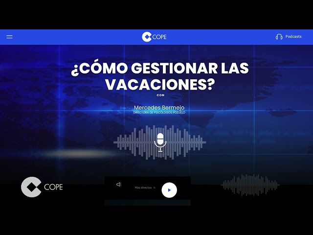 SE ACABAN LAS CLASES Y EMPIEZAN LAS VACACIONES en la Cadena COPE con Mercedes Bermejo
