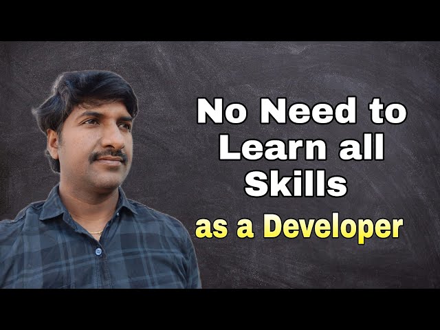 Java Developer Skills for Fresher and Experienced | @byluckysir