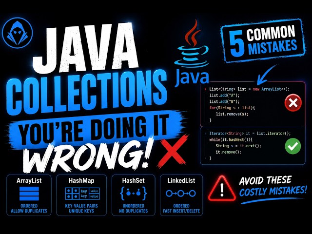 You're Using Java Collections WRONG! | 5 Common Mistakes