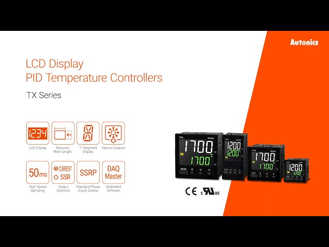 Autonics : Temperature Controllers TX Series