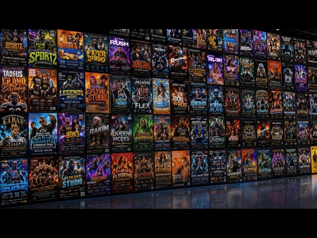 Flyerstudio.net Getting Started | Human Made Looking AI Flyers
