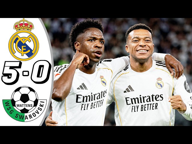 Real Madrid vs WSG Tirol 5-0- HL & GoaIs - Friendly Match 2026