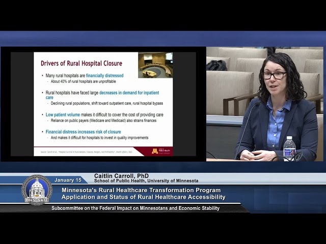 Cmte on Rules - Subcommittee on the Federal Impact on Minnesotans and Economic Stability - 01/15/26